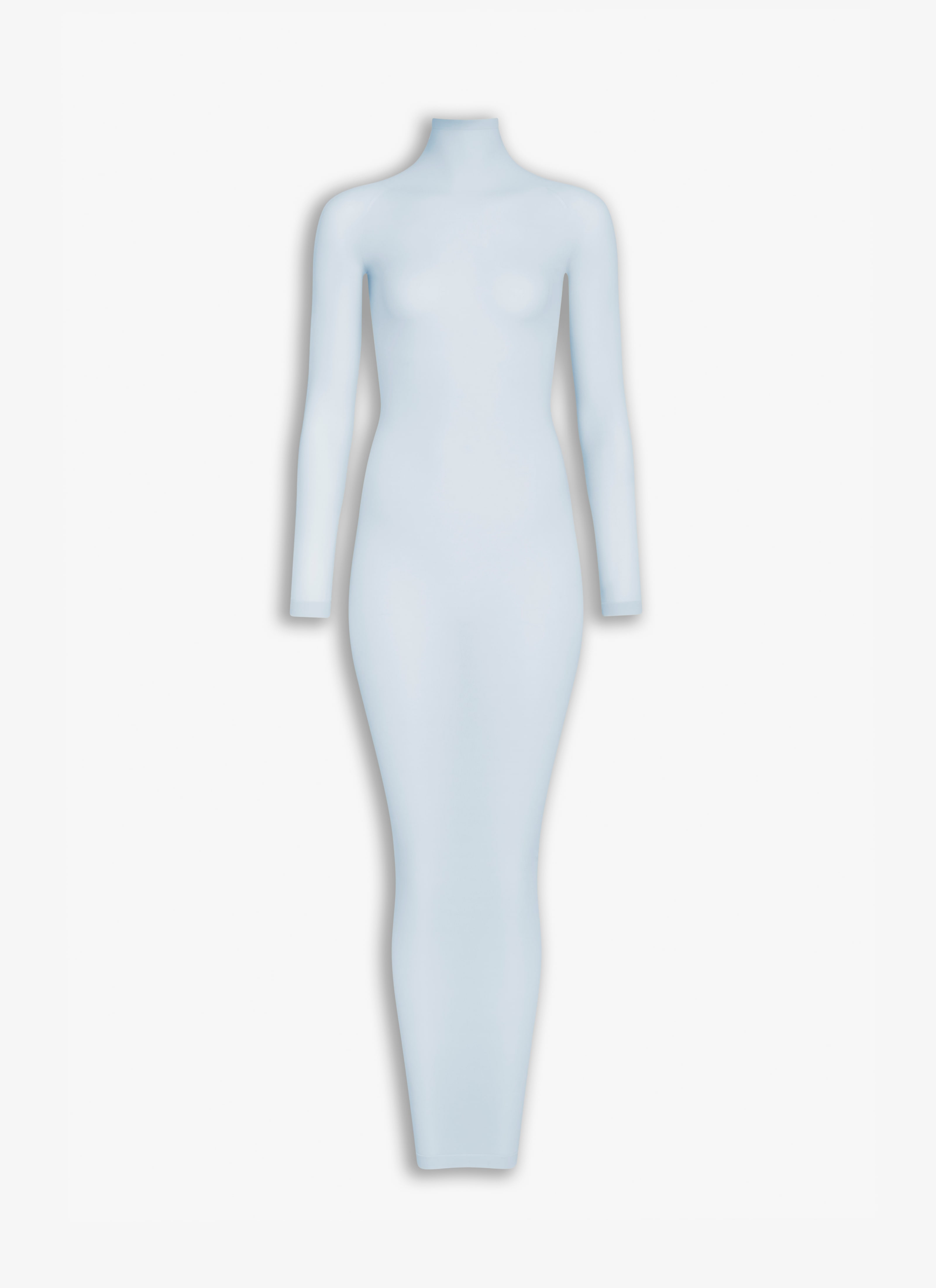 SHEER HIGH NECK DRESS SHEER HIGH NECK DRESS - maison-alaia.com
